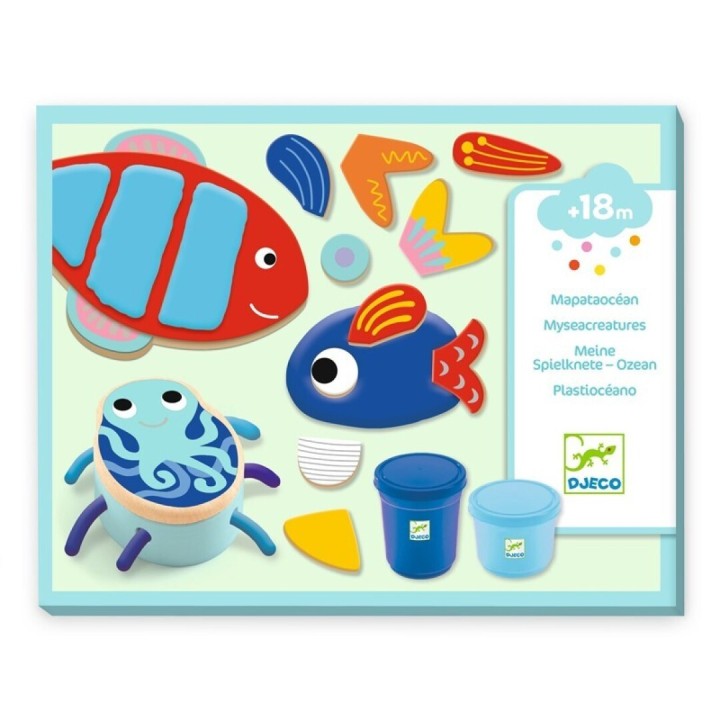 Moldes Marinos para moldear con Plastilina
