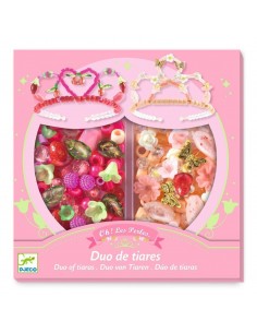 DIY Dúo de tiaras Rosas