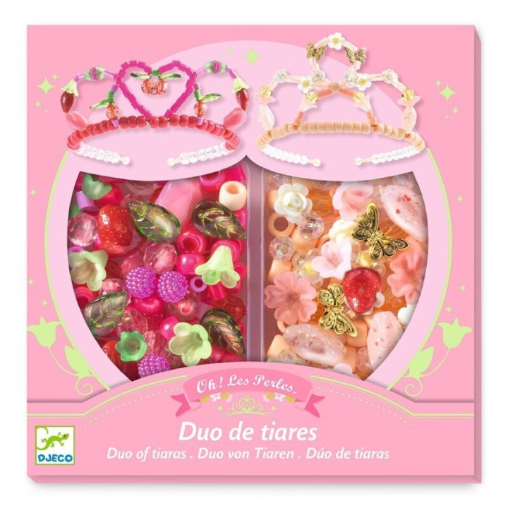 DIY Dúo de tiaras Rosas