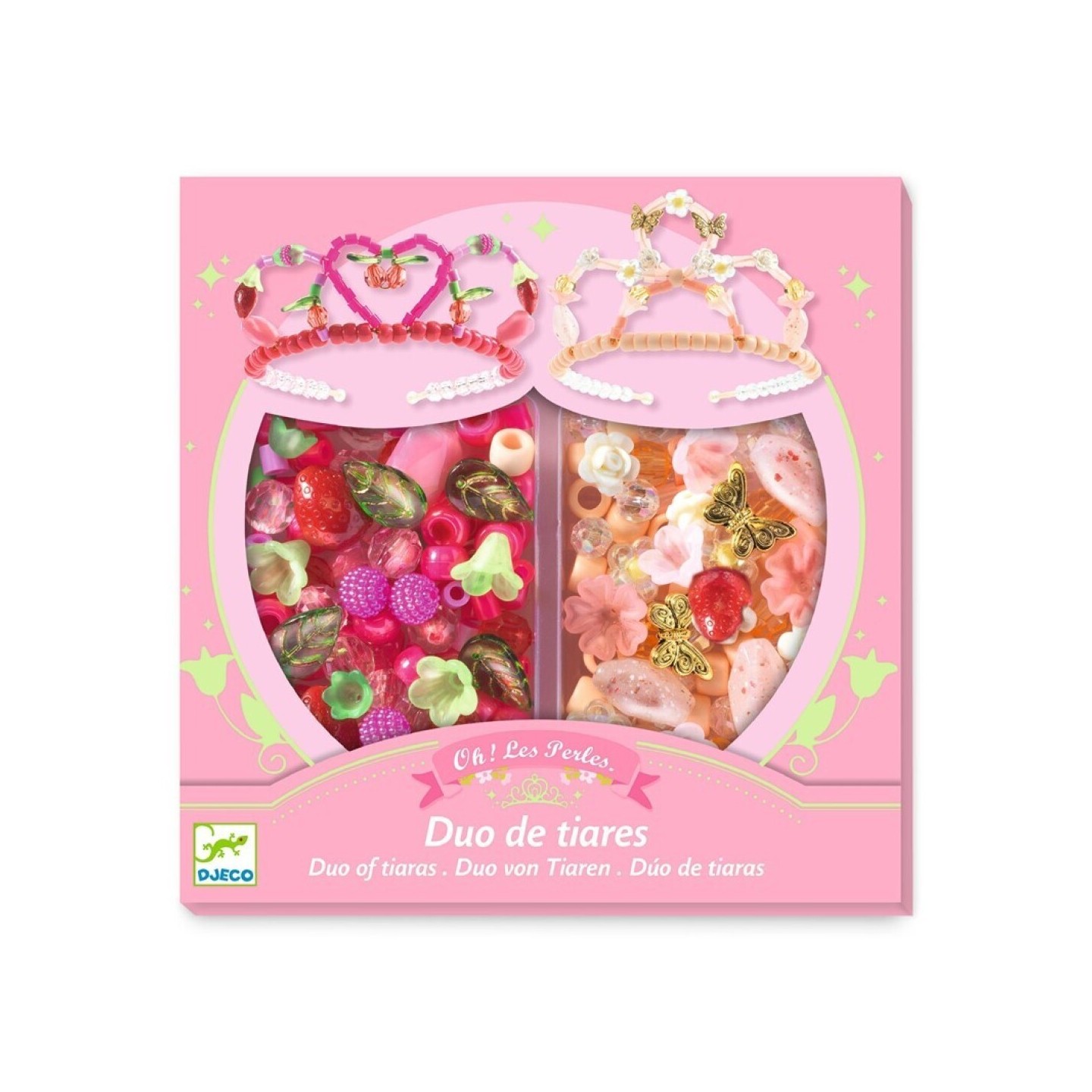 DIY Dúo de tiaras Rosas