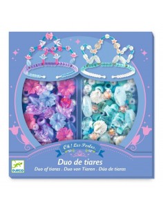 DIY Dúo de tiaras Azules