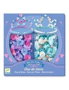 DIY Dúo de tiaras Azules