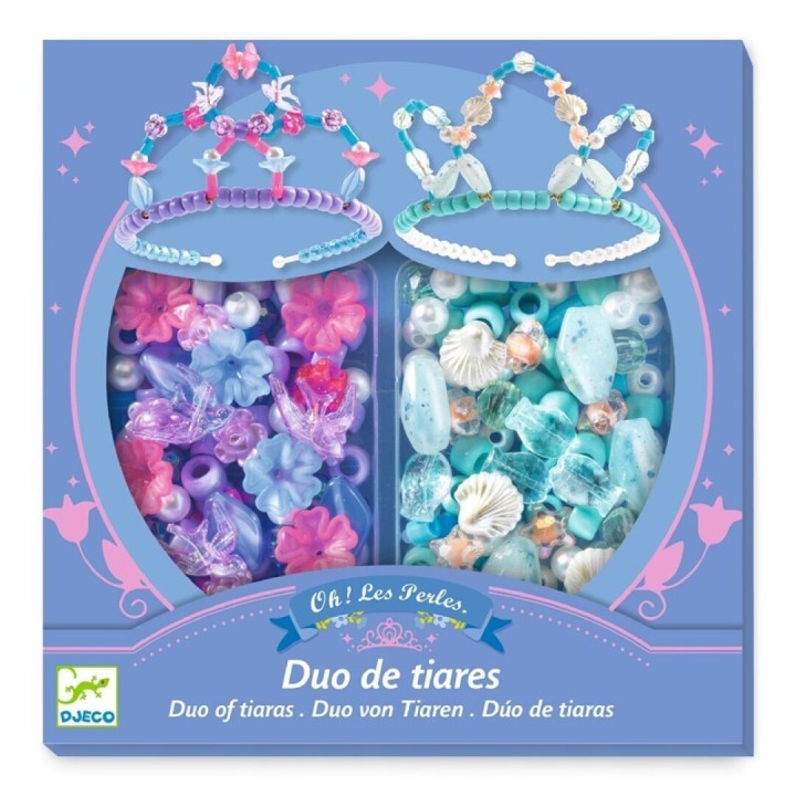 DIY Dúo de tiaras Azules