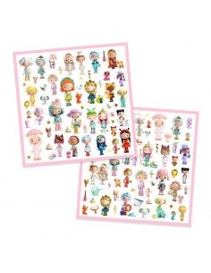 Pegatinas Metálicas El pequeño mundo de las Tinyly 2