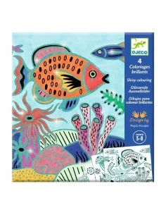Colorea sorpresas - Pintar Bajo el Mar