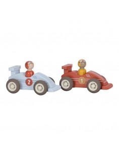 Set Coches de Carrera con retroceso