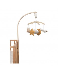 Móvil Musical de Madera Newborn Naturals
