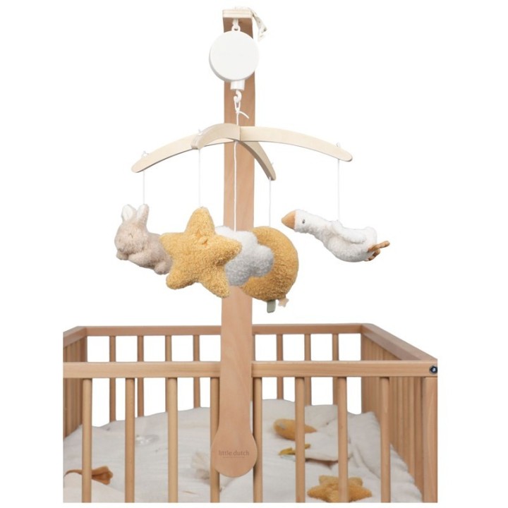 Móvil Musical de Madera Newborn Naturals