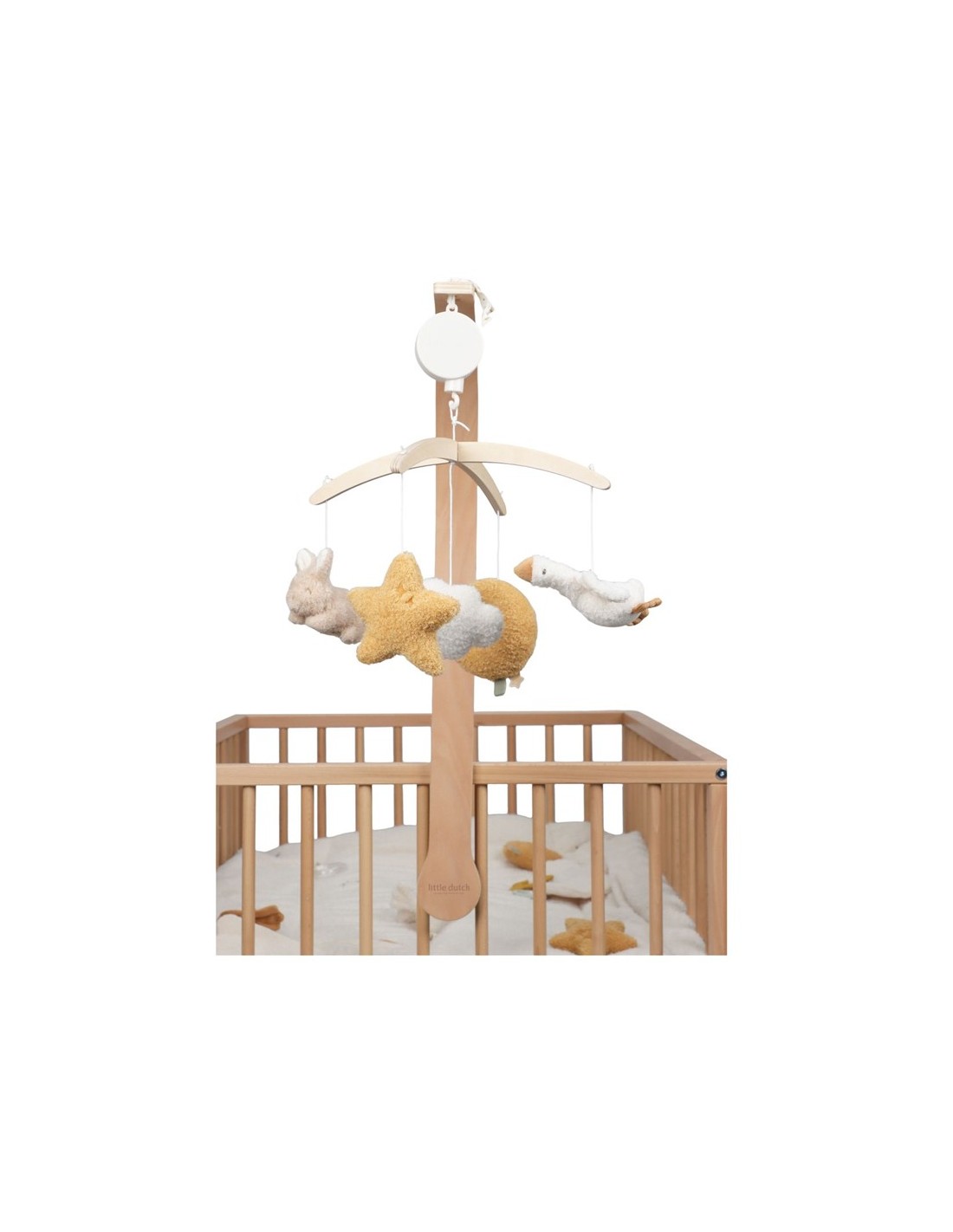 Móvil Musical de Madera Newborn Naturals