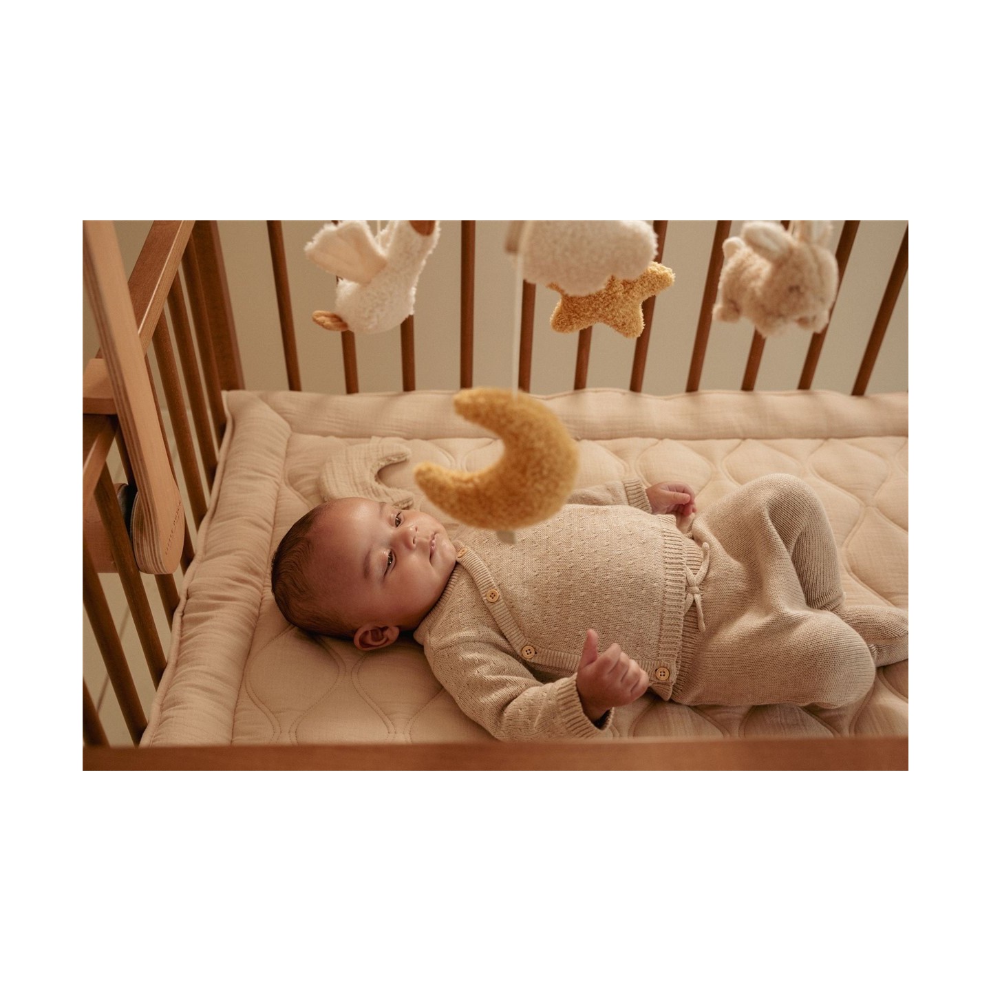 Móvil Musical de Madera Newborn Naturals