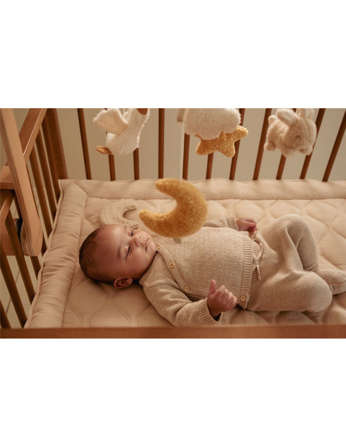 Móvil Musical de Madera Newborn Naturals