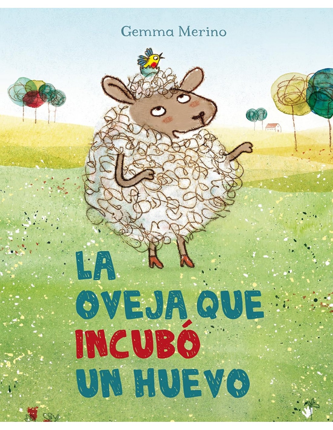 La oveja que incubó un huevo