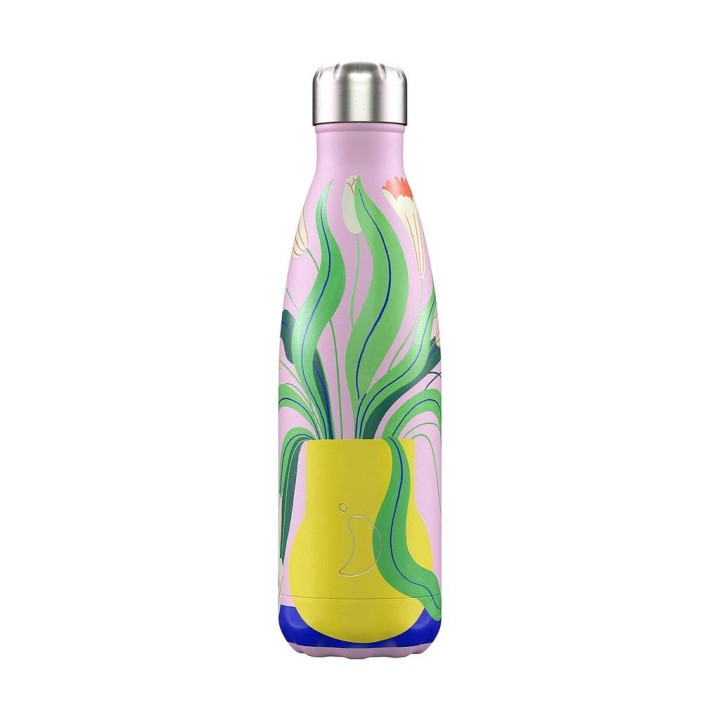 Botella Chillys 500ml Artist Wiggling Flowers