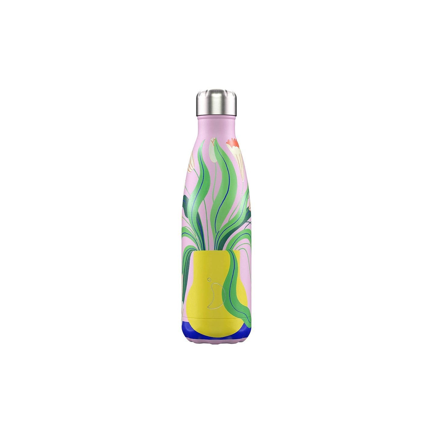Botella Chillys 500ml Artist Wiggling Flowers