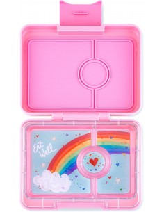 Yumbox Snack Flower Pink Rainbow