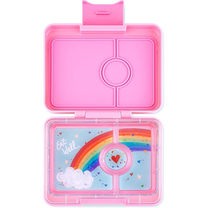 Yumbox Snack Flower Pink Rainbow