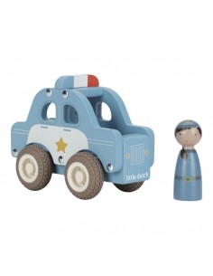 Coche de Policía de Madera
