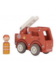 Camión de Bomberos de Madera