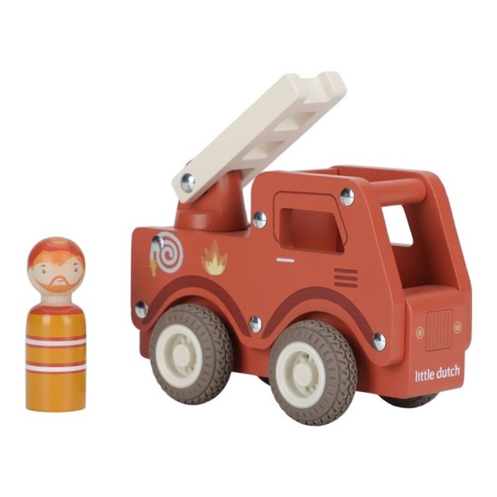 Camión de Bomberos de Madera