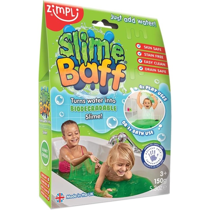 Slime para el Baño Verde