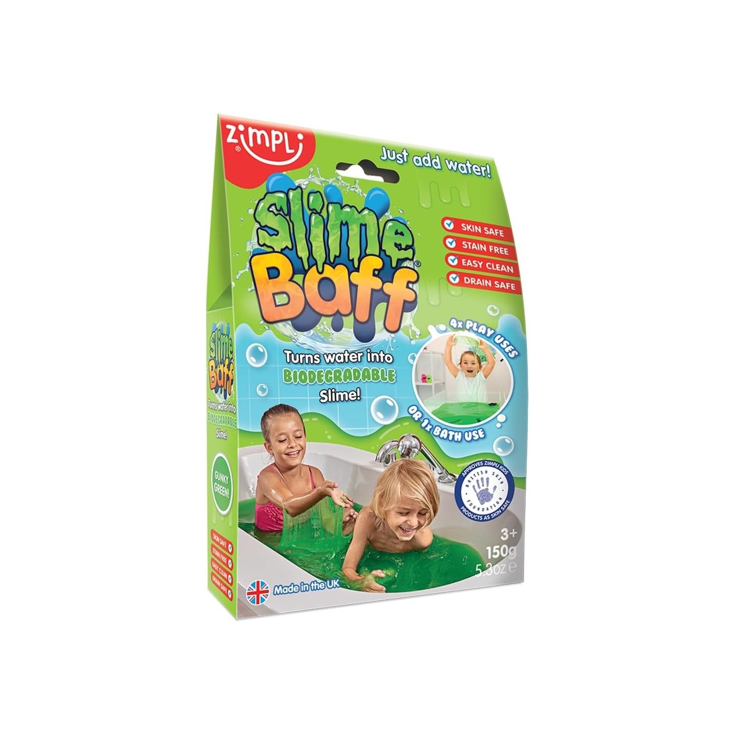 Slime para el Baño Verde