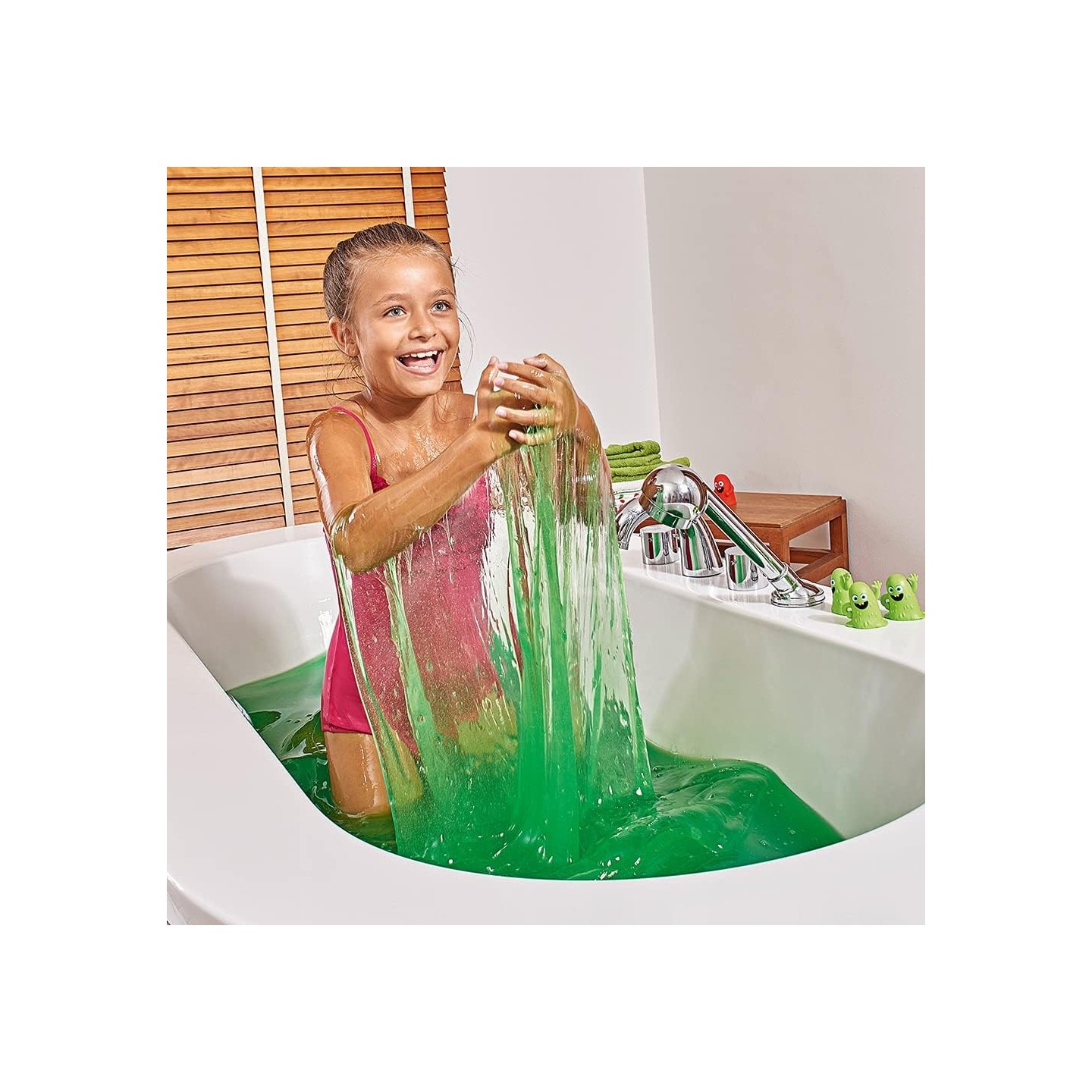 Slime para el Baño Verde