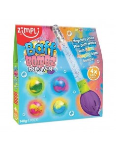 Pincel Mágico + 4 Bombas de Baños