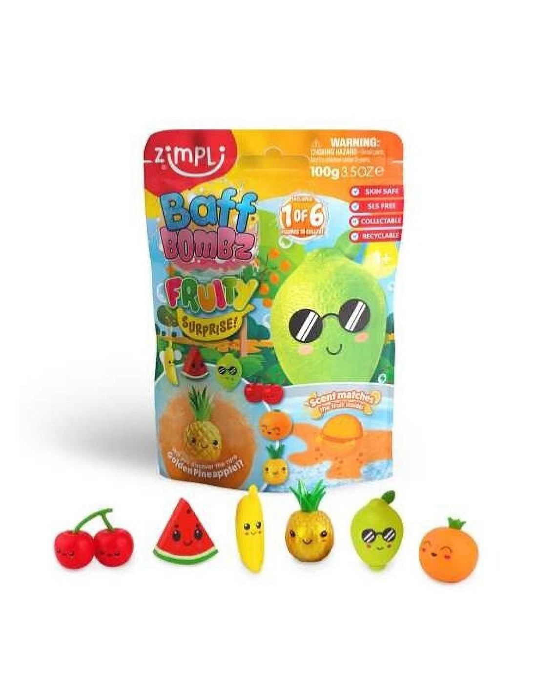 Bomba de Baño Sorpresa Frutas