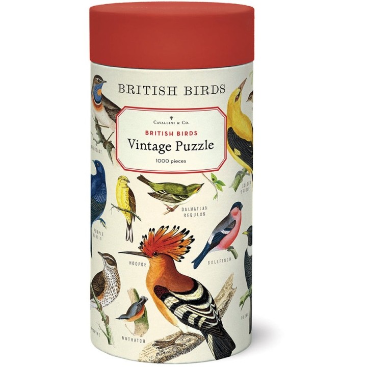 Puzle Aves Británicas 1000 Piezas
