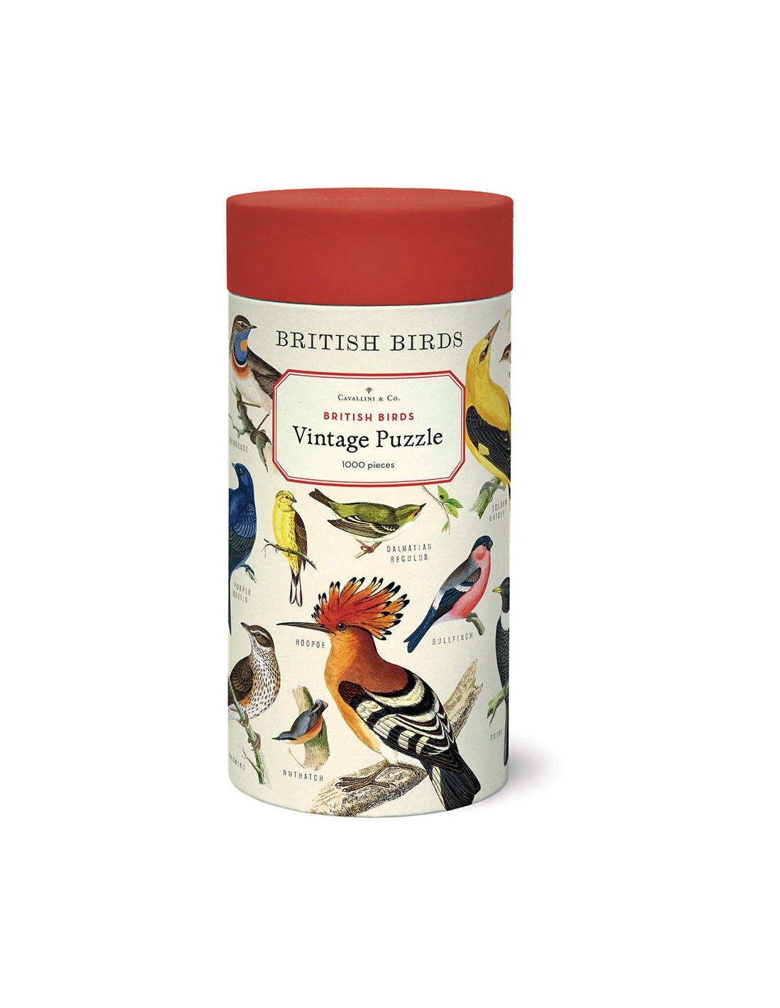 Puzle Aves Británicas 1000 Piezas