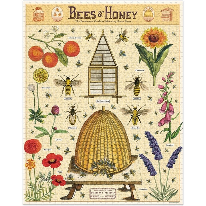 Puzle Abejas y Miel 1000 Piezas