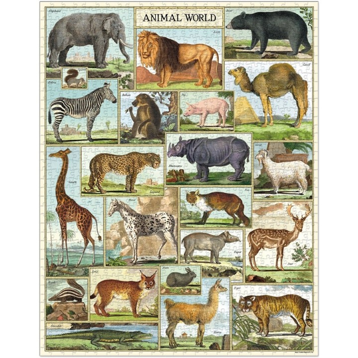 Puzle Mundo Animal 1000 Piezas