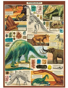 Póster 50x70 cm Dinosaurios