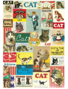 Póster 50x70 cm Carteles de Gatos