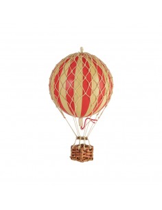Globo Aerostático Colgante 13 cm - Rojo Verdadero