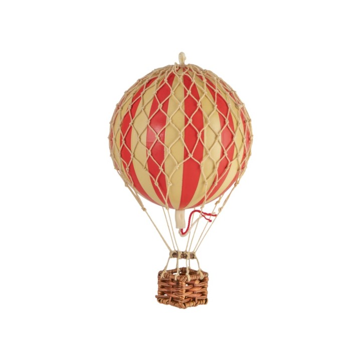 Globo Aerostático Colgante 13 cm - Rojo Verdadero