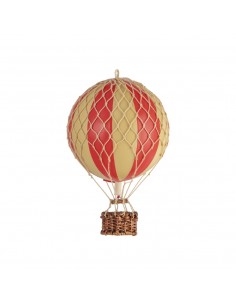 Globo Aerostático Colgante 13 cm - Rojo Doble