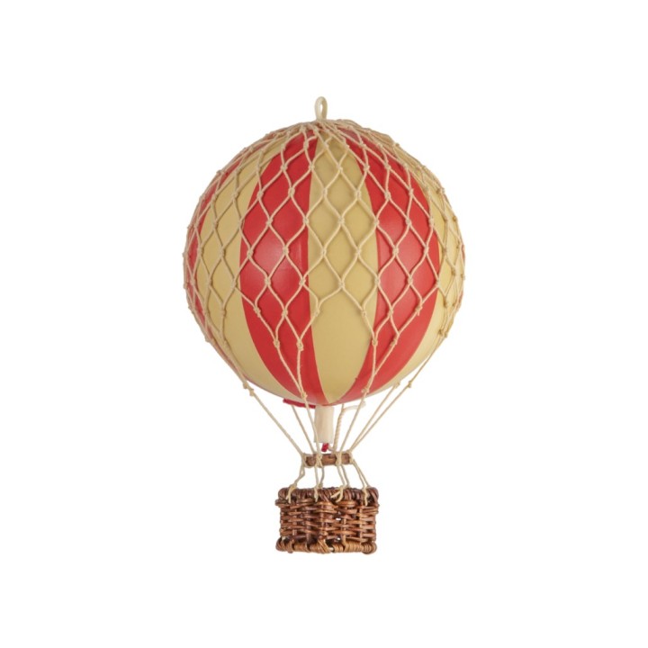 Globo Aerostático Colgante 13 cm - Rojo Doble