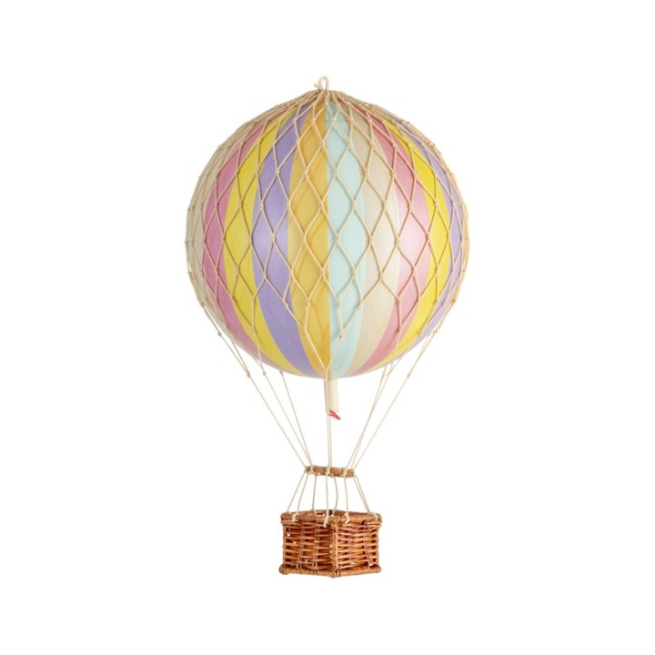 Globo Aerostático Colgante 30 cm - Arcoíris Pastel