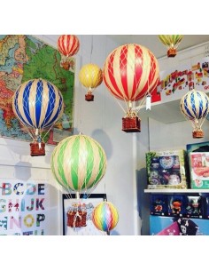 Globo Aerostático Colgante 30 cm - Arcoíris Pastel 2