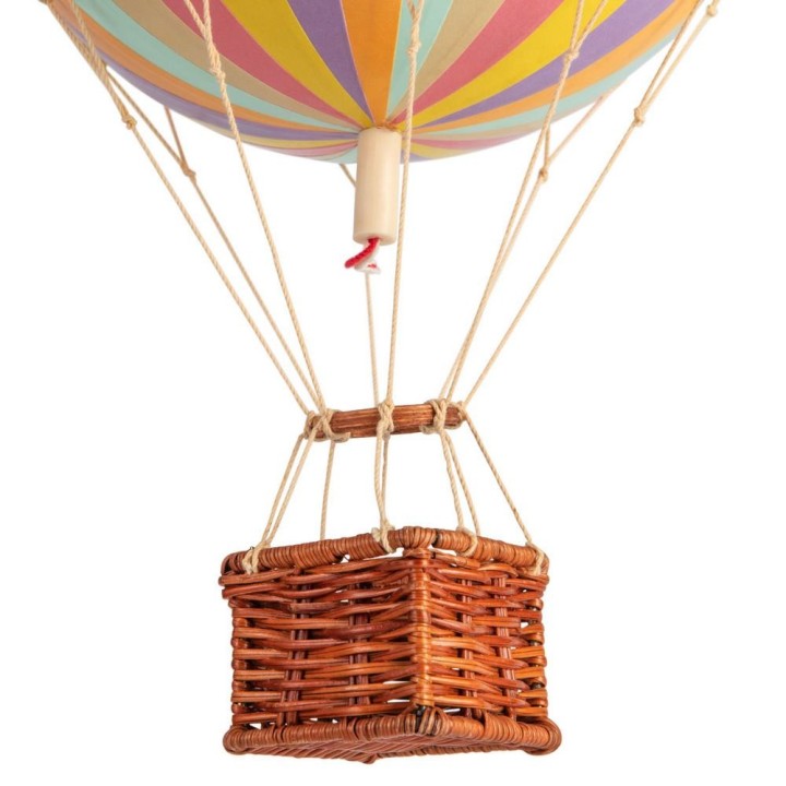 Globo Aerostático Colgante 30 cm - Arcoíris Pastel