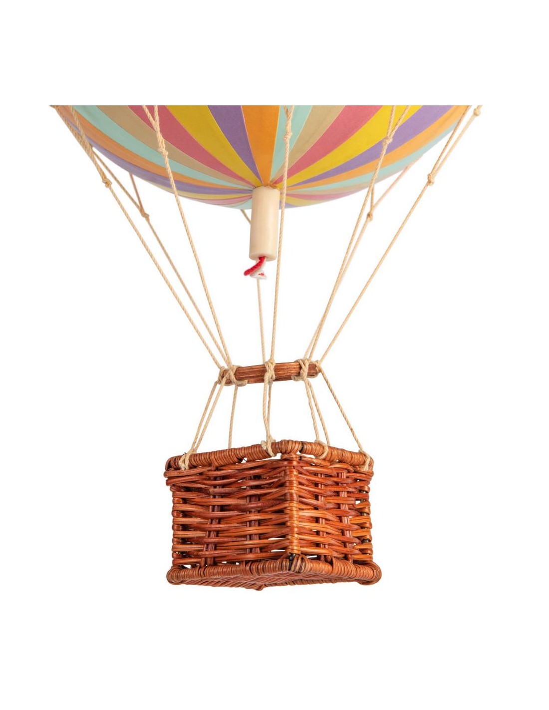 Globo Aerostático Colgante 30 cm - Arcoíris Pastel
