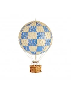 Globo Aerostático Colgante 30 cm - Cuadros Azules