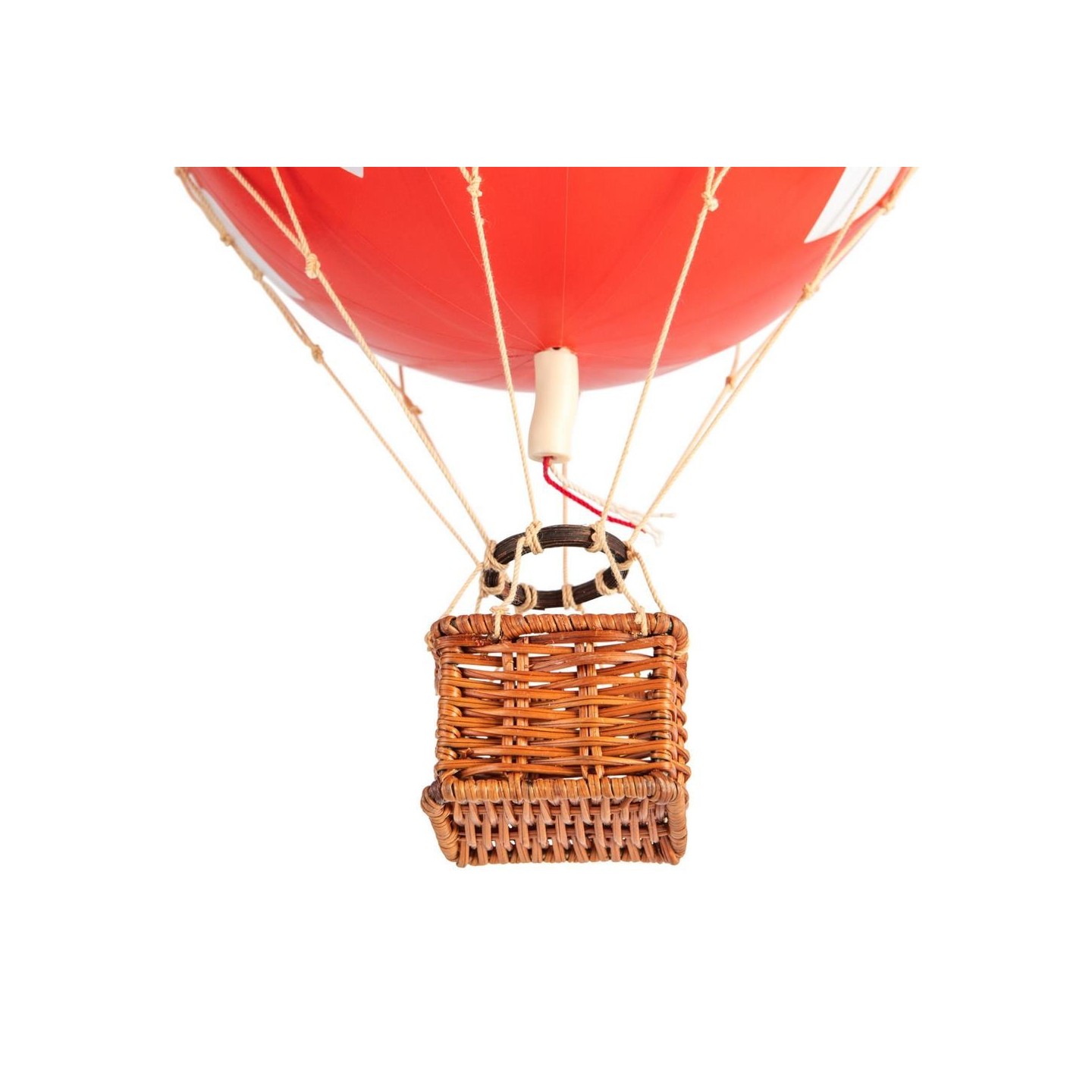Globo Aerostático Colgante 30 cm - Corazones Rojos