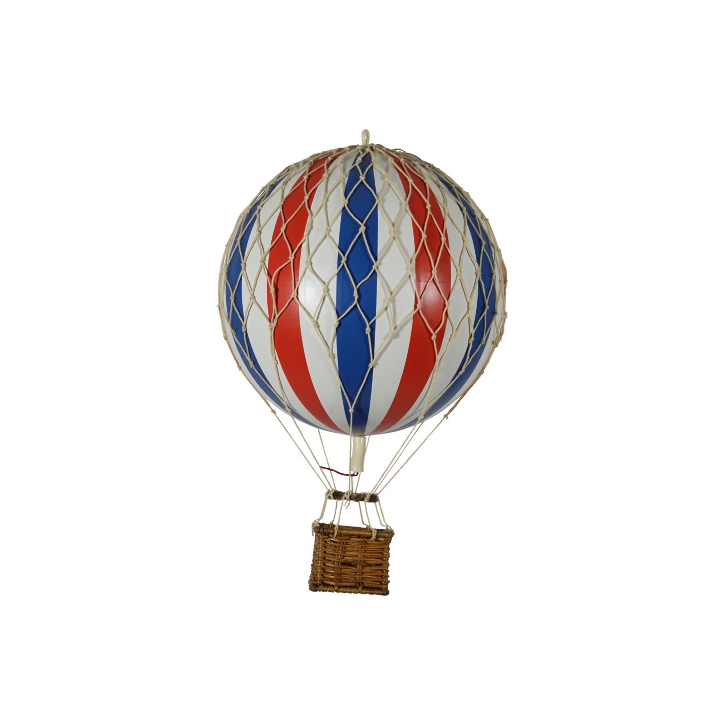 Globo Aerostático Colgante 30 cm - Rojo, Blanco y Azul