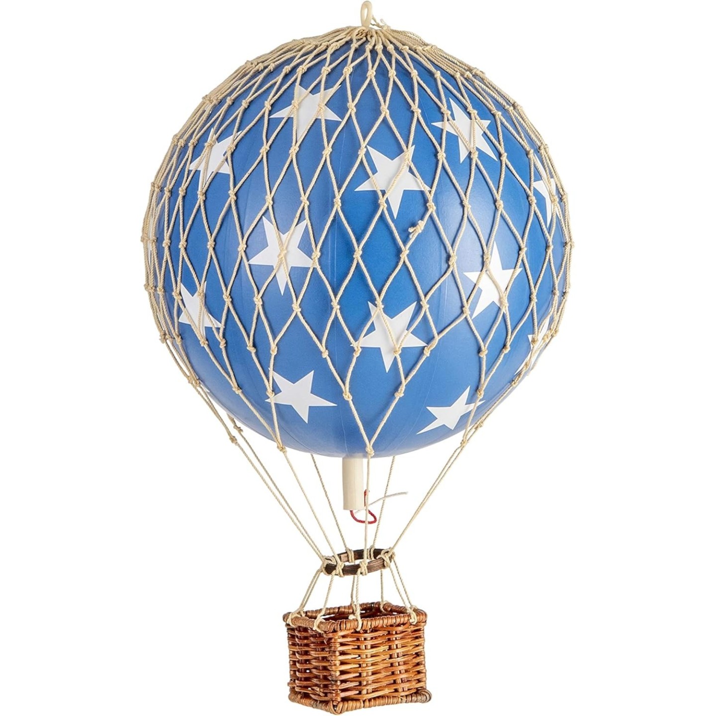 Globo Aerostático Colgante 30 cm - Estrellas Azules