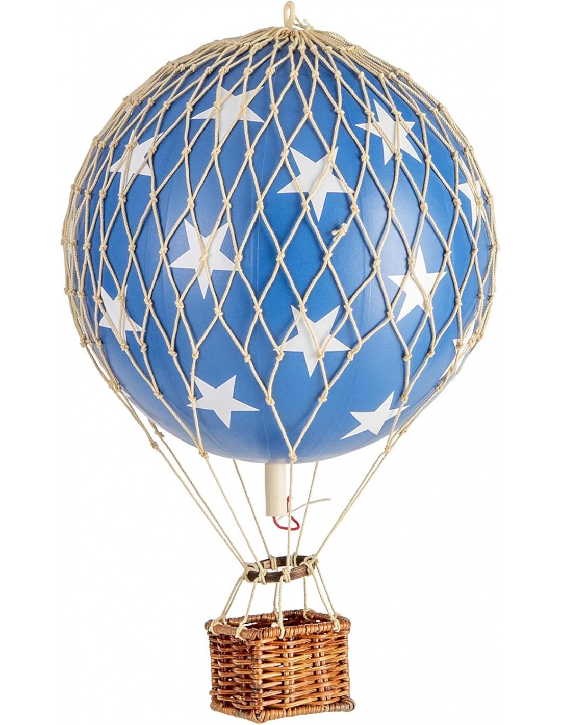 Globo Aerostático Colgante 30 cm - Estrellas Azules