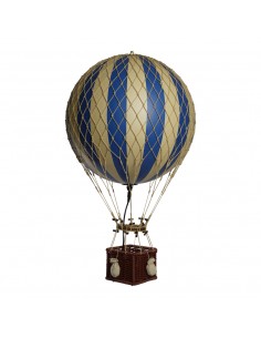 Globo Aerostático Colgante 30 cm con LUZ LED - Azul