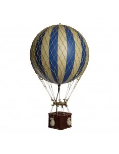 Globo Aerostático Colgante 30 cm con LUZ LED - Azul