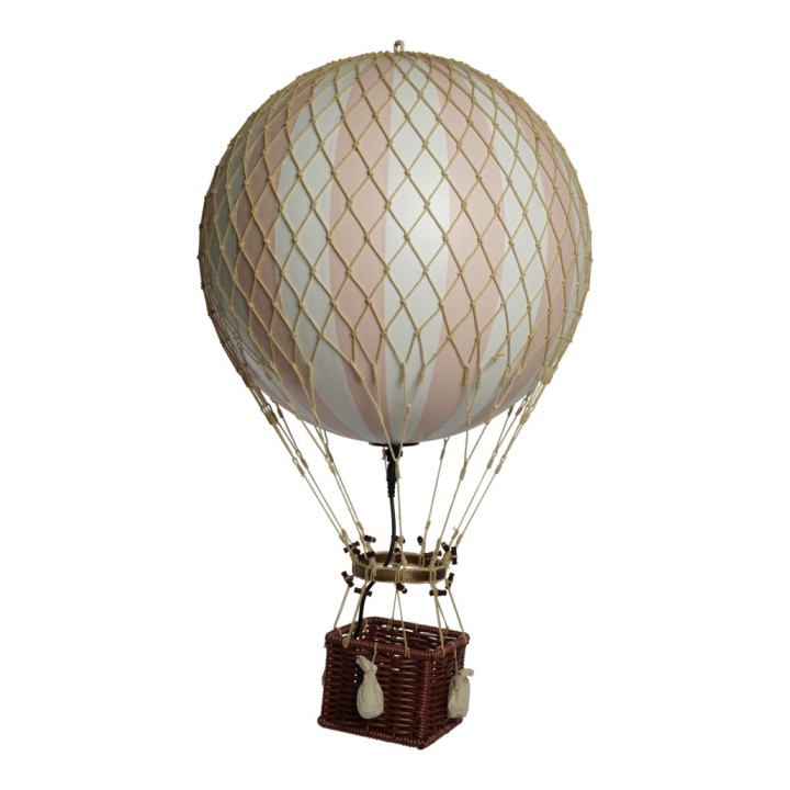 Globo Aerostático Colgante 30 cm con LUZ LED - Rosa